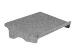 Bakker Elkuizen BNEQDOC100CLGY Bakkerelkhuizen Portadocumenti Q-Doc 100 Circolare, Grigio Al Dettaglio