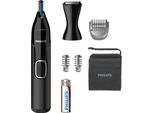 Philips | NT5650/16 | Rifinitore Per Naso, Orecchie, Sopracciglia E Peli Dettagliati | Nero