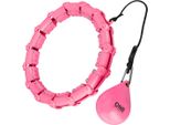 Massage Hula Hoop One Fitness OHA02 Con Pesi Rosa