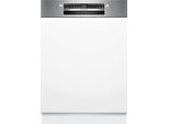 Bosch SMI6YCS02E Serie 6, Lavastoviglie Semintegrata, 60 Cm, Acciaio Inox