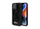 Guess Guhcp12Mpsfdgsk Custodia Rigida Per Iphone 12/12 Pro 6.1 Czarny/Nero Sequin Script Metal