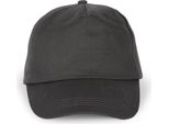 K-Up Unisex Cap Panel Cap Basecap Baseball Cap Cap Baseball Cap, Taglia:U, Colore:Grigio Scuro