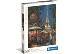 Cle Puzzle 500 Hq Night All'eiffcafe 35571