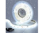 Goming Striscia Led Cob Dc 5 V Usb, Bianco Freddo, 6000 K 2 M, 320 Led/M Cri 93+ Autoadesivo, IP65 Impermeabile, Striscia Casa, Cucina, Decorazione, Deco