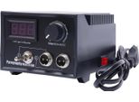 Pyrografo - Set Per Pirografia - Display Led - 60 W - 80–700 °C - 220 V Spina Ue - Argento