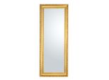 Mo.Wa Specchio Specchio Classico A Figura Intera Specchio Da Parete Con Cornice In Legno Cm. 67X167 Foglia Oro Antico.
