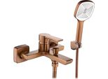 Miscelatore Vasca Rea Argus Brush Copper