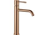 Miscelatore Lavabo Rea Lungo Diamond High Copper