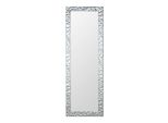 Mo.Wa Specchio Da Parete Moderno A Figura Intera 46X141 Con Cornice Decorativa Specchio In Legno Specchio Da Corridoio Argento Specchio Soggiorno Camera Da Letto Bagno I
