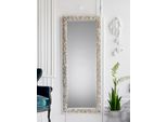 Mo.Wa Specchio Da Parete Specchio Classico Argento 62X162 Specchio A Foglia D'argento A Figura Intera Cornice In Legno Specchio Da Corridoio Specchio A Braccio Specchio A Parete Grande Specchio Da Pavimento