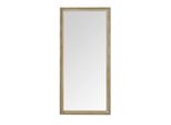 Mo.Wa Specchio Da Parete, Specchio Classico Rettangolare Cm. 35X75, Argento Antico, Cornice In Legno, Verticale, Orizzontale, Per Ingresso, Bagno, Camera Da Letto, Corridoio