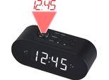 Denver CRP-717 - Radiouhr - Schwarz