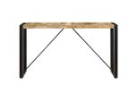 Vidaxl Tavolo Da Pranzo 140X70X75 Cm In Legno Massiccio Di Mango