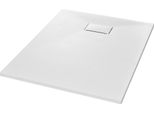 Vidaxl Piatto Doccia Smc Bianco 100×80 Cm