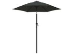 Vidaxl Ombrellone Antracite 200 X 224 Cm Alluminio
