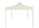 Vidaxl Tenda Professionale Pieghevole Per Feste 2×2 M In Acciaio Crema