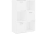 Armadio Bianco 60X29,5X90 Cm Materiale In Legno