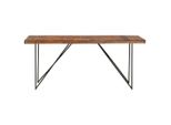 Vidaxl Tavolo Da Pranzo 180 X 90 X 76 Cm In Legno Massiccio Di Acacia