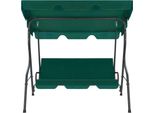 Vidaxl Hollywood Swing Verde 170×110×153 Cm Tessuto