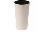 Siena Garden 841-05 Eco Fioriera Locon 30Cm , P30Xh57 Cm, Bianco