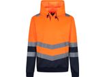 Regatta Professional - Felpa Con Cappuccio Ad Alta Visibilità Da Uomo RG6395 (L) (Arancione)