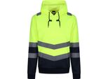 Regatta Professional - Felpa Con Cappuccio Ad Alta Visibilità Da Uomo RG6395 (Xxl) (Giallo)