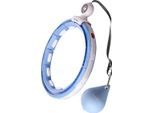 Hula Hoop Da Massaggio Hms HHM15 Con Pesi, Magneti E Contatore Blu