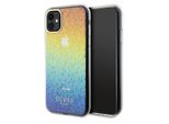 Guess Guhcn61Hdecmi Iphone 11 / Xr 6.1 Wielokolorowy Custodia Rigida Iml Specchio Sfaccettato Disco Iridescente