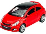 Welly Opel Corsa Opc Rosso 1:34-1:39 Modello In Metallo Pressofuso Nuovo In Scatola 42363