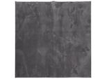 Vidaxl Tappeto Huarte A Pelo Corto Morbido E Lavabile Antracite 240X240 Cm
