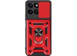 Mayaxess, Custodia Protettiva Per Honor 200 Smart Ring, Cover Per Fotocamera, Rosso