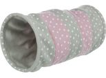 Trousse De Jeu ø 25 × 50 Cm Gris Clair/Rose