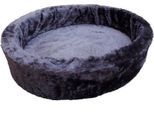 Letto In Peluche Nobby 90 Cm Grigio