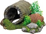 Aqua Ornamenti "Holztunnel"" Con Piante 18,5 X 15,5 X 9 Cm"
