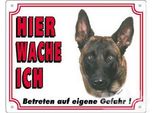 Cartello Nobby Malinois 250 X 200 Mm