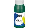 Kreul 17013 Kreul Pittura Acrilica Solo Goya Triton, Verde Scuro, 750 Ml