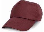 Result Headwear RC005J | Berretto / Cappello In Cotone Junior - Colore: Borgogna - Taglia: Unica