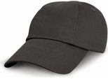 Result Headwear RC018J | Cappello / Berretto / Cappello Junior In Cotone A Basso Profilo - Colore: Nero - Taglia: Unica