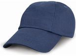 Result Headwear RC018J | Cappello / Berretto / Cappello In Cotone A Basso Profilo Junior - Colore: Navy - Taglia: Unica