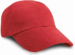 Result Headwear RC024X | Cappello A Basso Profilo In Cotone Spazzolato Pesante / Kappe / MüTze / Hut - Farbe: Red - GrößE: Taglia Unica