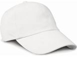 Result Headwear RC024X | Cappello A Basso Profilo In Cotone Spazzolato Pesante / Kappe / MüTze / Hut - Farbe: Bianco - GrößE: Taglia Unica