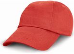Result Headwear RC018J | Berretto / Cappello In Cotone A Basso Profilo Junior - Colore: Rosso - Taglia: Unica