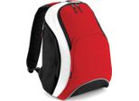 Bagbase BG571 | Zaino / Zaino Teamwear | 32 X 45 X 23 Cm - Colore: Classic Red/Black/White - Dimensioni: 32 X 45 X 23 Cm