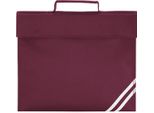 Quadra QD456 | Borsa Per Libri Classica / 36 X 30 Cm - Colore: Borgogna - Dimensioni: 36 X 30 Cm