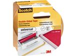Scotch® Nastro Biadesivo Universal, 7 M X 50 Mm | Confezione (1 Rotolo)