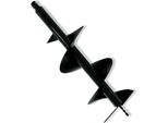 Nemaxx® B250 Testa Per Trivella Da Terra Per Trapano E Avvitatore A Batteria [250MM] – Testa Di Ricambio Per Trivelle Da Suolo, Trivelle Da Giardino E Perforatori – Nero