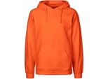 Neutral O63101 | Felpa Con Cappuccio Da Uomo / Felpa Con Cappuccio / 100% Cotone Equo E Solidale - Colore: Arancione - Taglia: S