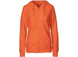 Neutral O83301 | Felpa Con Cappuccio E Zip Da Donna - Colore: Arancione - Taglia: M