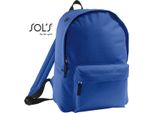 Sols Bags 70100 | Zaino Rider Backpack | 14 X 28 X 40 Cm - Colore: Royal Blue - Dimensioni: 14 X 28 X 40 Cm