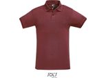 Sols 11346 | Polo Da Uomo Perfetta - Colore: Borgogna - Taglia: Xl